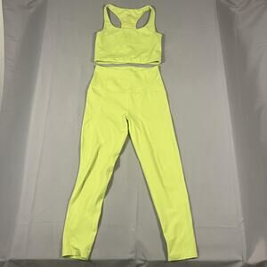 Girlfriend Collective Leggings Bra Set Womens Small High Rise Yoga Gym Workout
